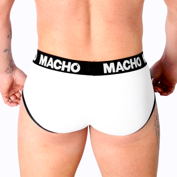 Macho - Ms30bl Slip Blanc l