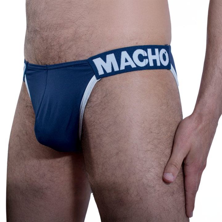 Macho - Mch011 Slip Laterale Blu Scuro xl