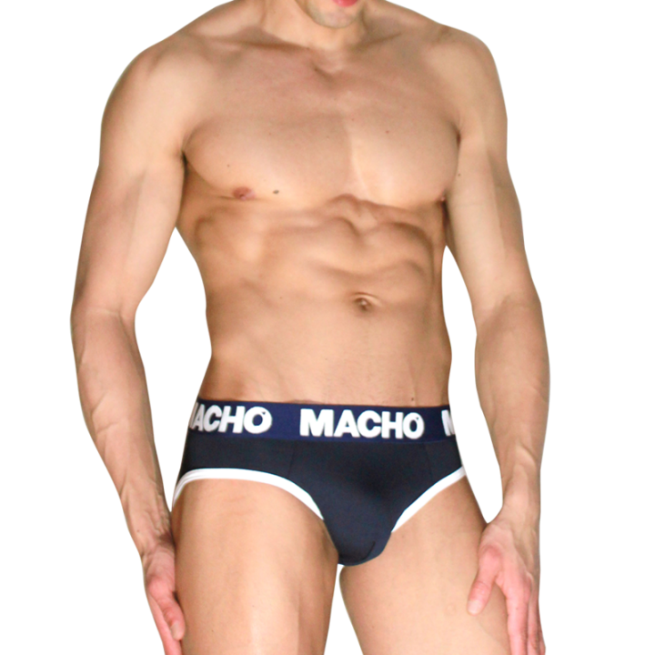 Macho - Mch008 Marineblau Klassischer Slip m