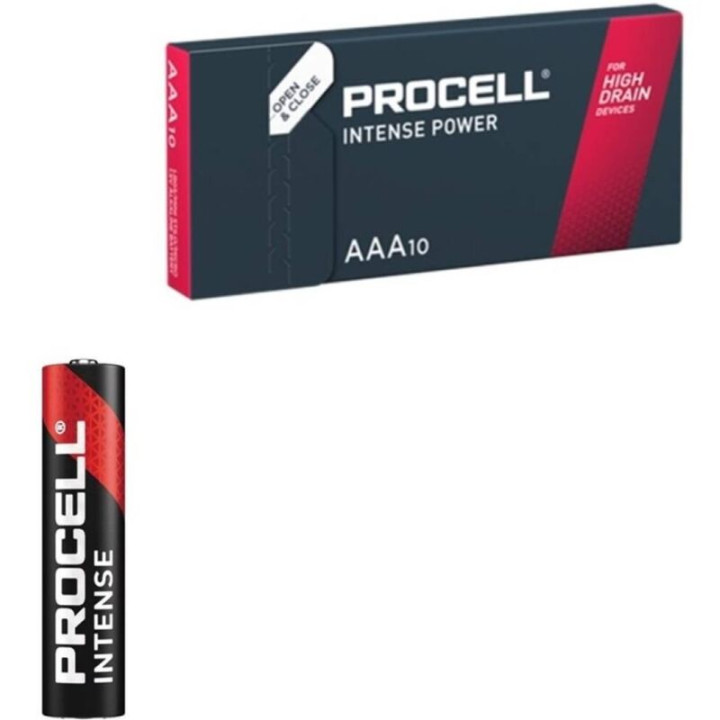 Procell - Intense Power Alkaline Lr03 Aaa 1.5v Box*10