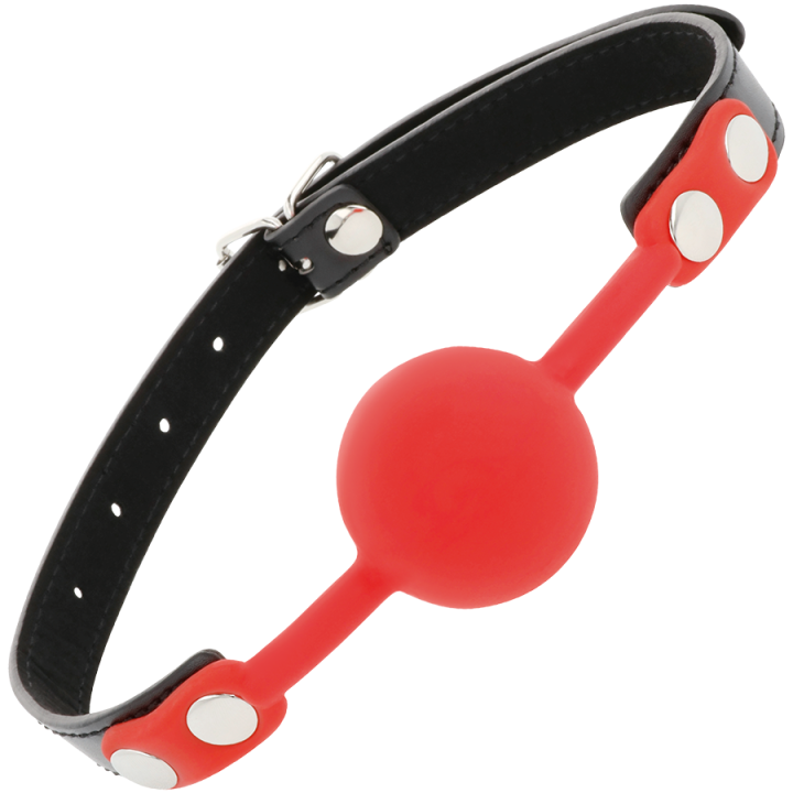 Darkness - Bavaglino in Silicone Rosso