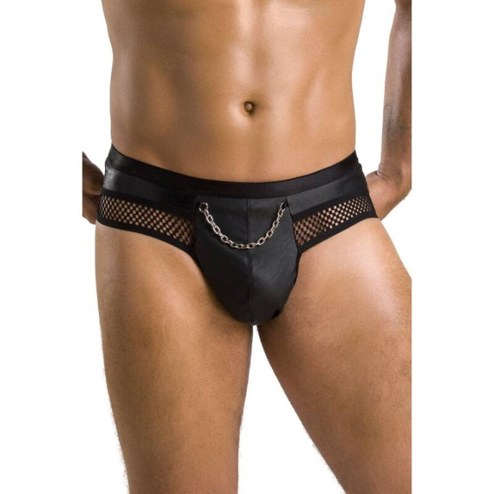 Passion - 030 Offener Slip Tom Schwarz s/m