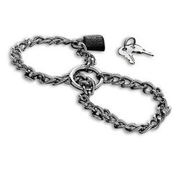 Metal Hard - Handschellen Mit Edelstahlkette.