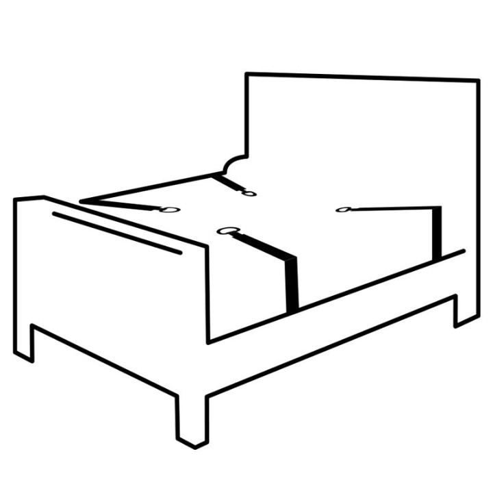Darkness - Set Cravatte da Letto