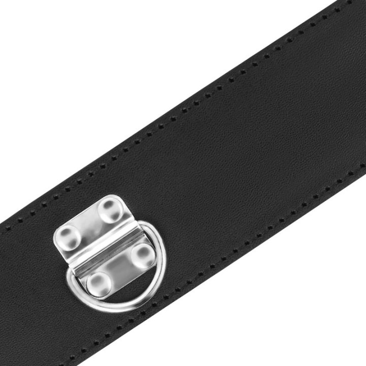 Darkness - Collier Bdsm Avec Serrure Noire