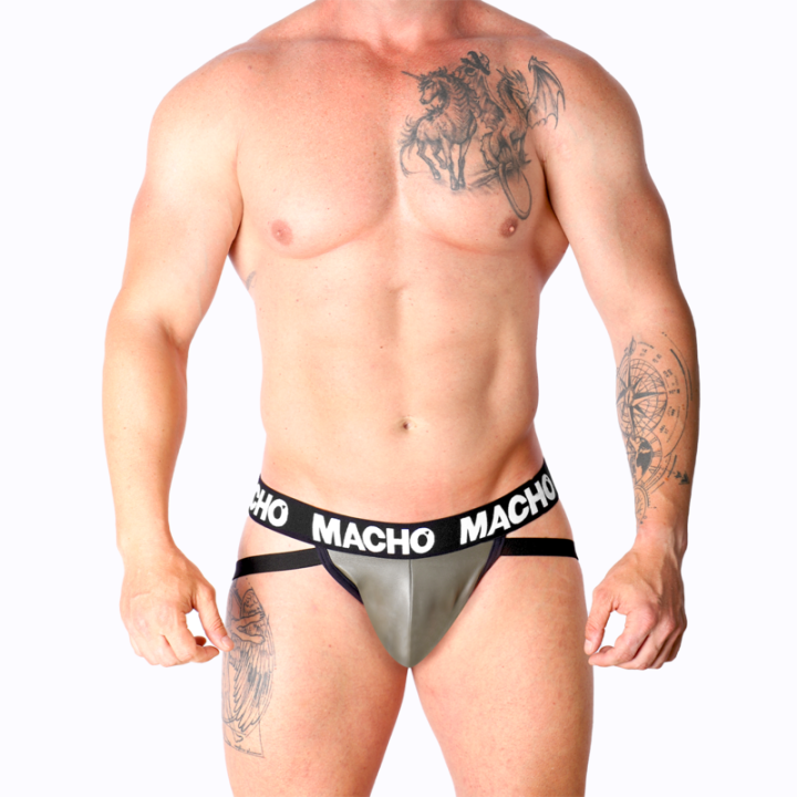 Macho - Mx27gr Jock Skora Szary Bezowy l