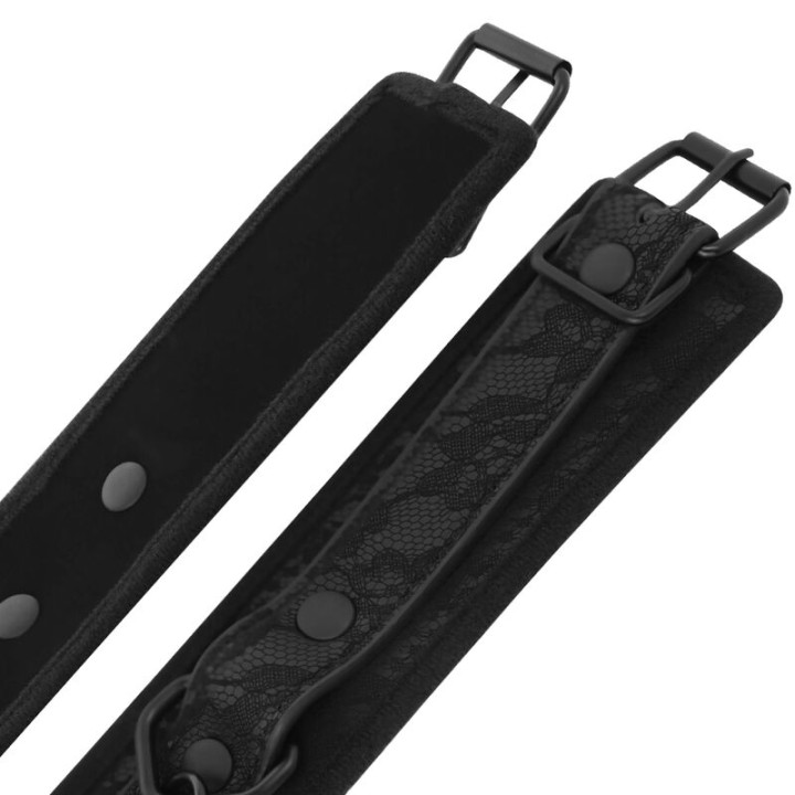 Darkness - Algemas Bdsm Luxe Pretas