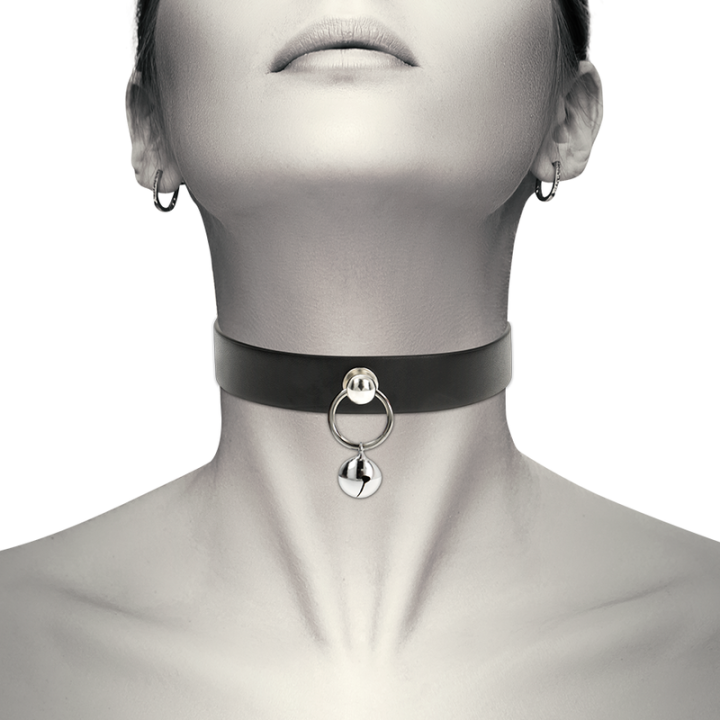 Coquette Chic Desire - Collana in Pelle Vegana Accessorio Donna Sonaglio/Cerchio