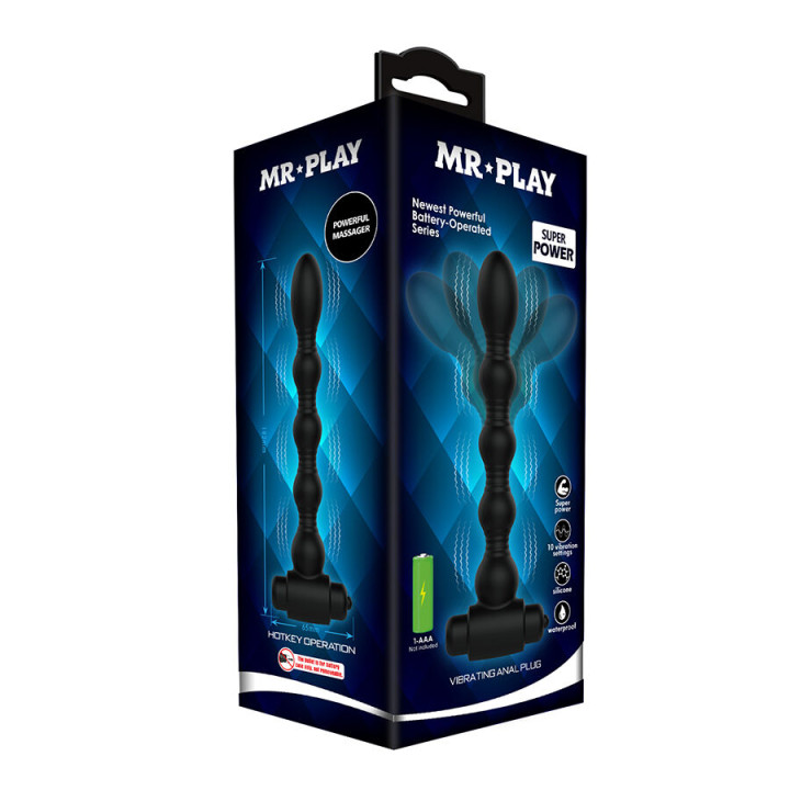 Mr Play - Massaggiatore Anale Vibrante