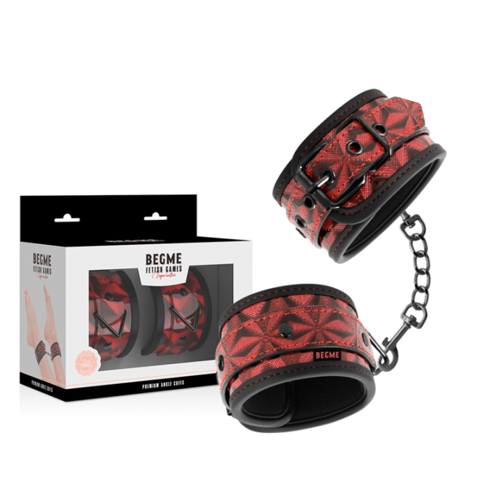 Begme - Red Edition Premium Knöchelstze Mit Neoprenfutter