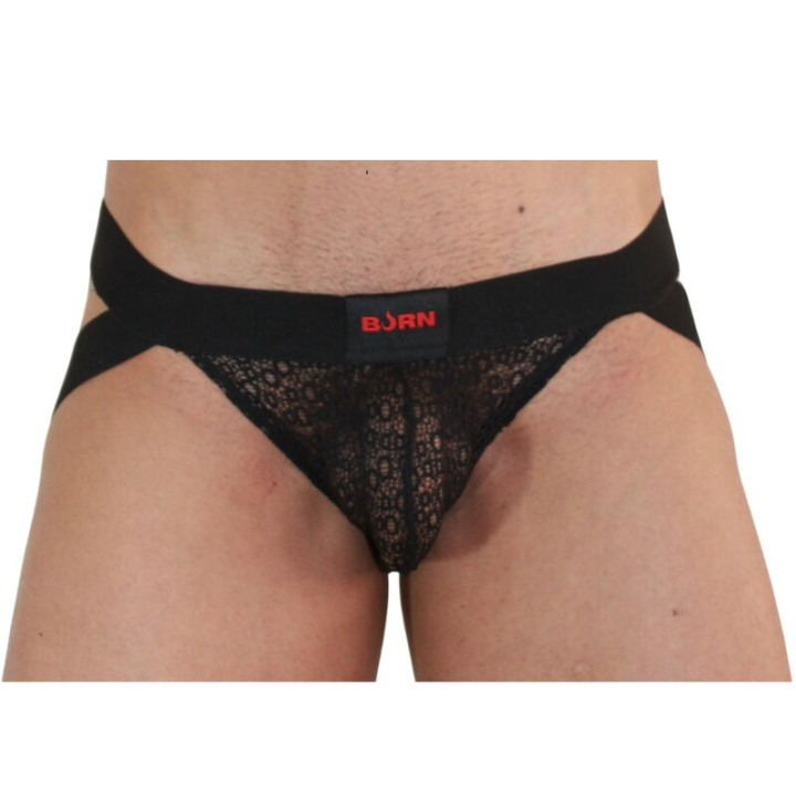 Burn - 005 Jock Lingerie Preto xl