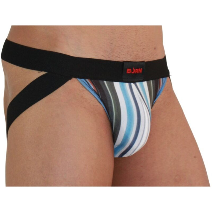Burn - 009 Jock Wielokolorowy / Czarny m