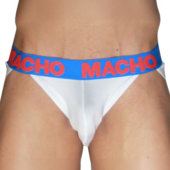 Macho - Mx29az Giubbotto Bianco + Blu Scuro xl
