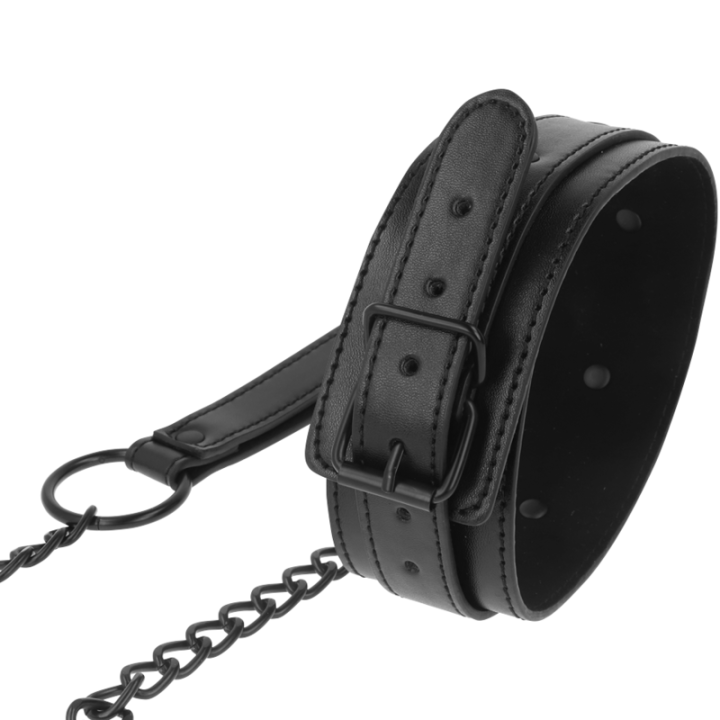 Intense - Fetish Collier en Cuir Vegan