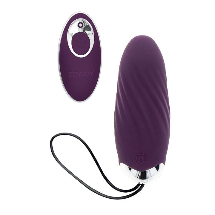 Toyjoy - Happiness Knock Knock Eggstavagant Vibrateur Télécommande Violet