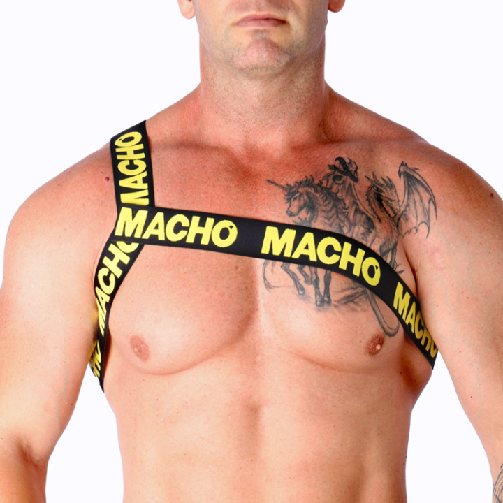 Macho - Pettorina Romana Gialla l/xl