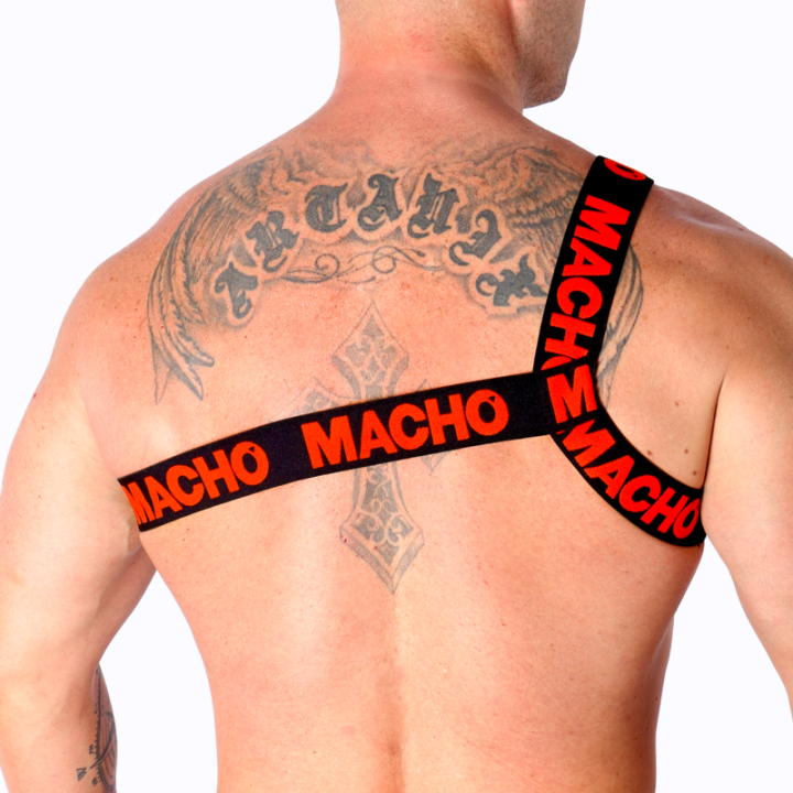 Macho - Pettorina Romana Rossa l/xl