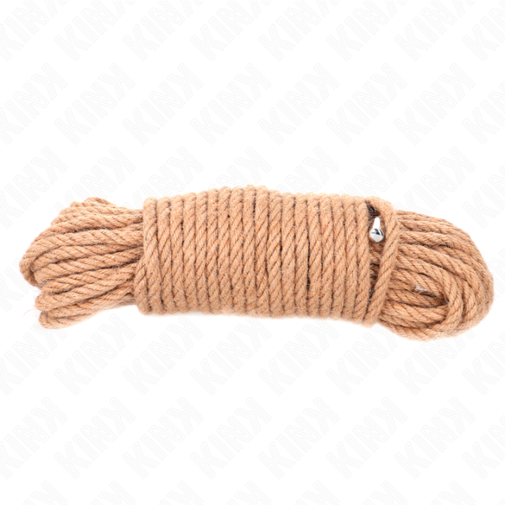 Kink - Hanfseil Mit Metallkopf 20 Meter