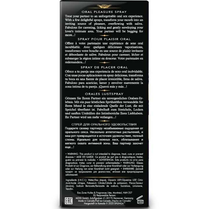 Shunga - Waves Pleasure Spray Orale Seducente Frutti Esotici 20 ml