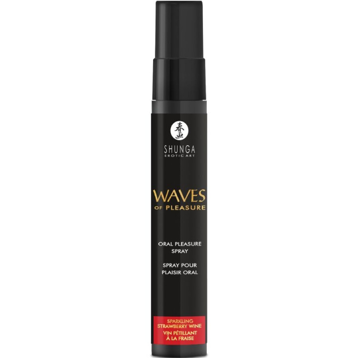 Shunga - Waves Pleasure Spray Oral Sexuctive Erdbeere 20 ml