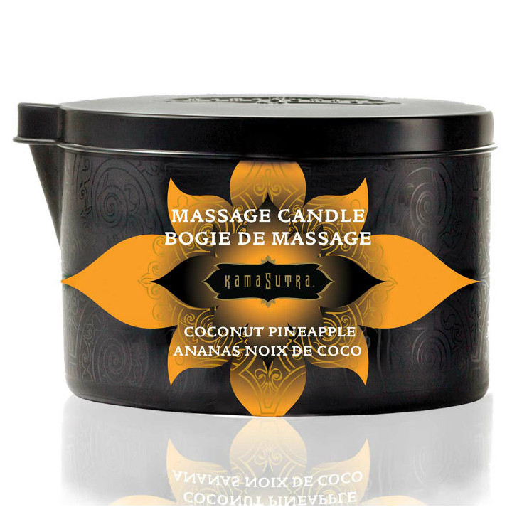 Kamasutra - Candela da Massaggio Cocco e Ananas 170gr