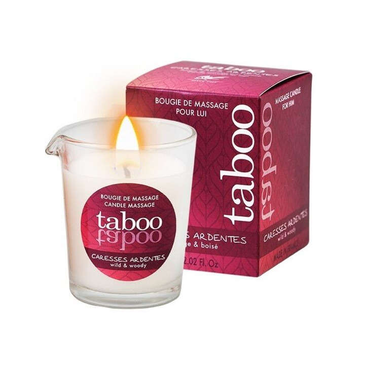 Ruf - Taboo Vela de Masaje Para él Caresses Ardentes Aroma Helecho