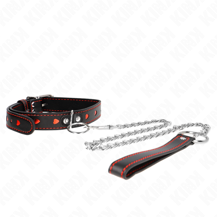 Kink - Collier Avec Bracelet 65 cm Détails Coeur 52,5 x 2,5 cm