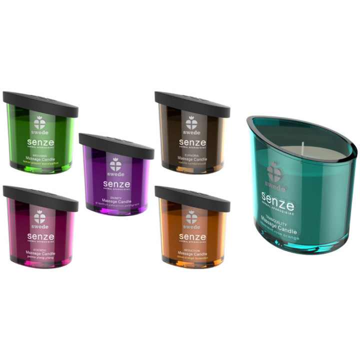 Swede - Senze Ecstatic Massage Candle - Jasmine, Ylang Ylang