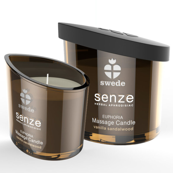 Swede - Senze Euphoria Massagekerze - Vanille, Sandelholz