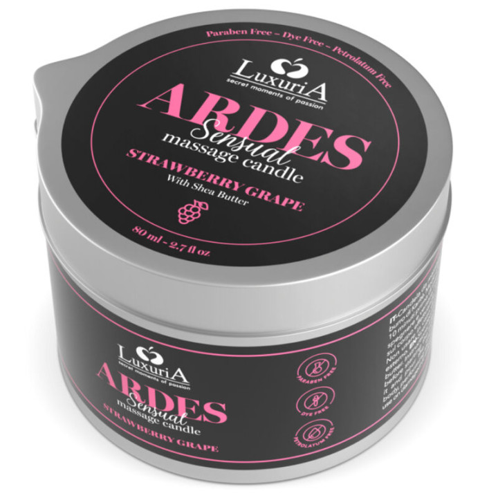 Intimateline Luxuria - Bougie de Massage au Raisin