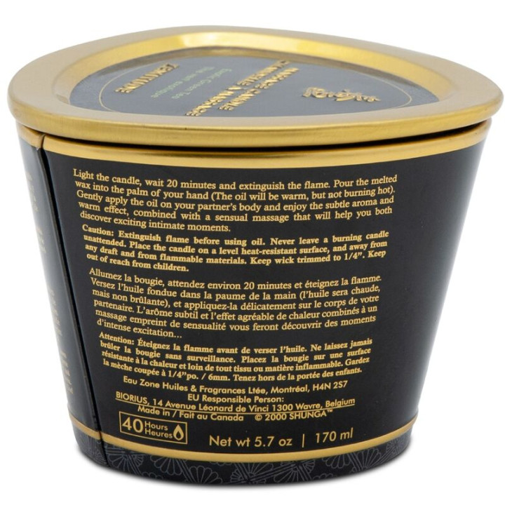 Shunga - Świeca do Masażu Lawanda 170 ml