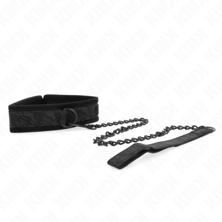 Kink - Collier Modèle Basic Avec Laisse 77 cm Modèle 5 Ajustable 34-54 cm x 5 cm