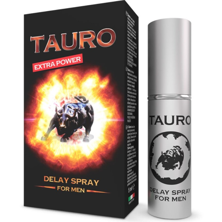 Tauro - Spray Ritardante Extra Power Per Uomo 5 ml