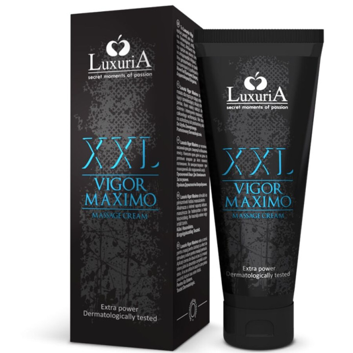 Intimateline Luxuria - Crème de Massage Xxl Vigor Maximo 75 ml