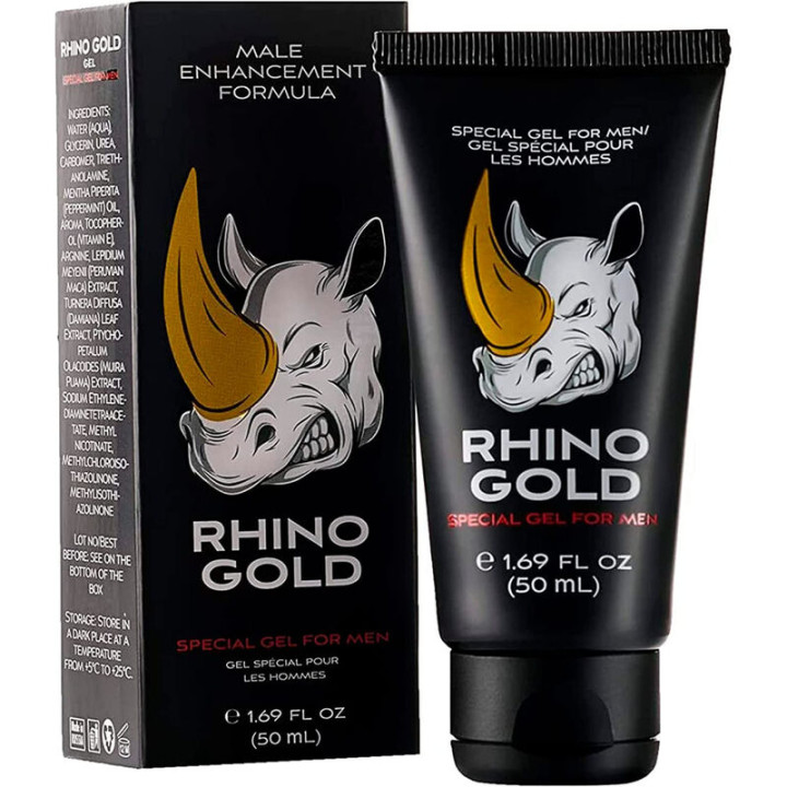Rhino Gold - Gel Speciale Per Uomo 50 ml