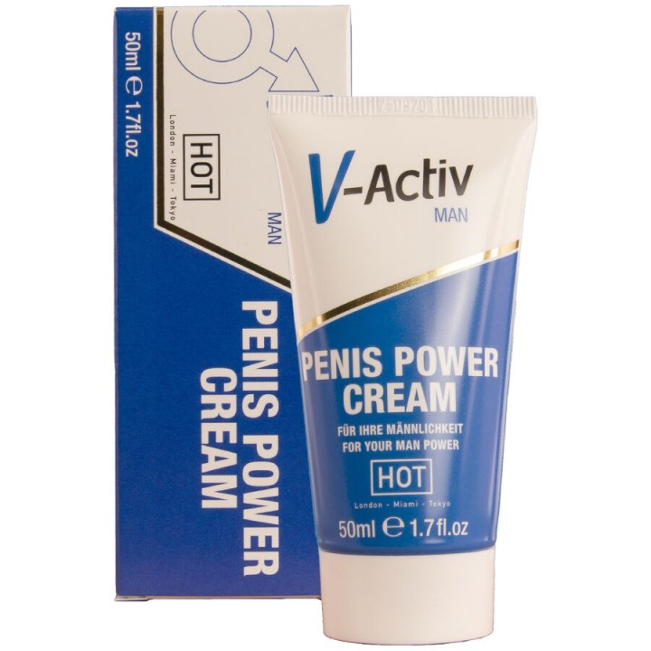 Hot - v-Activ Penis Power Cream Per Uomo 50 ml