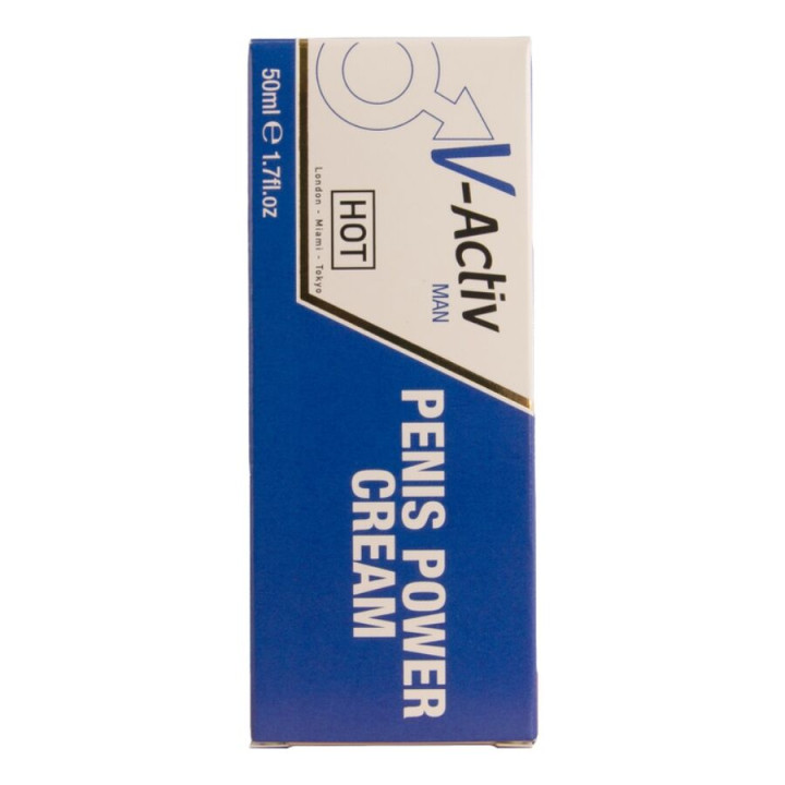 Hot - v-Activ Penis Power Cream Per Uomo 50 ml