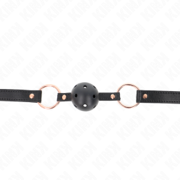 Kink - Mordaza de Bola 4 cm de Tpe Premium 60 x 2 cm