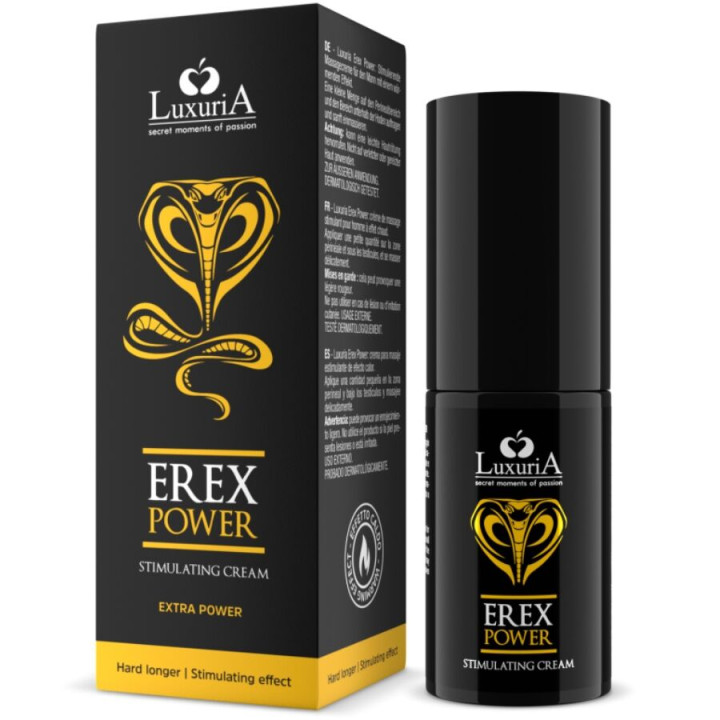 Intimateline Luxuria - Creme Para Pénis Erex Power Hard Longer 30 ml