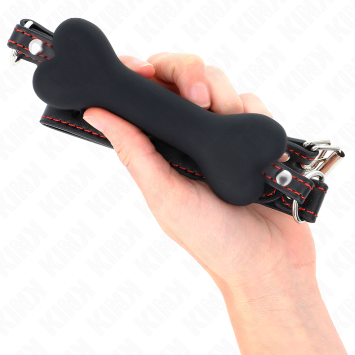 Kink - Osso Nero 12 cm Bavaglio 63 x 2 cm