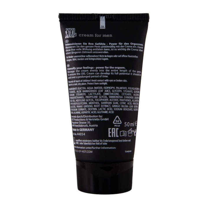 Hot - Crema Xxl Per Uomo 50 ml