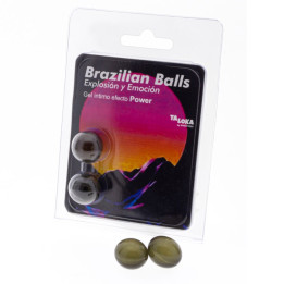Taloka - 2 Brasilianische Kugeln, Krafteffekt, Aufregendes Gel