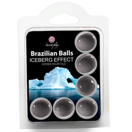 Secret Play Zestaw 6 Brazylijskich Pilek Efekt Gory Lodowej