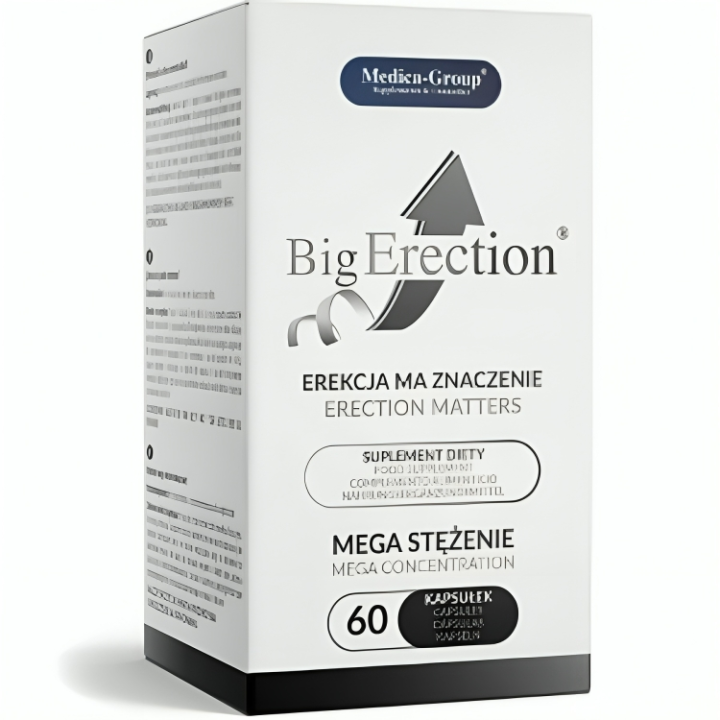 Medica Group - Améliorateur d'Érection Pour Hommes 60 Capsules