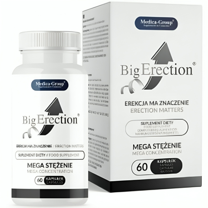 Medica Group - Starker Erektionsverstärker Für Männer, 60 Kapseln