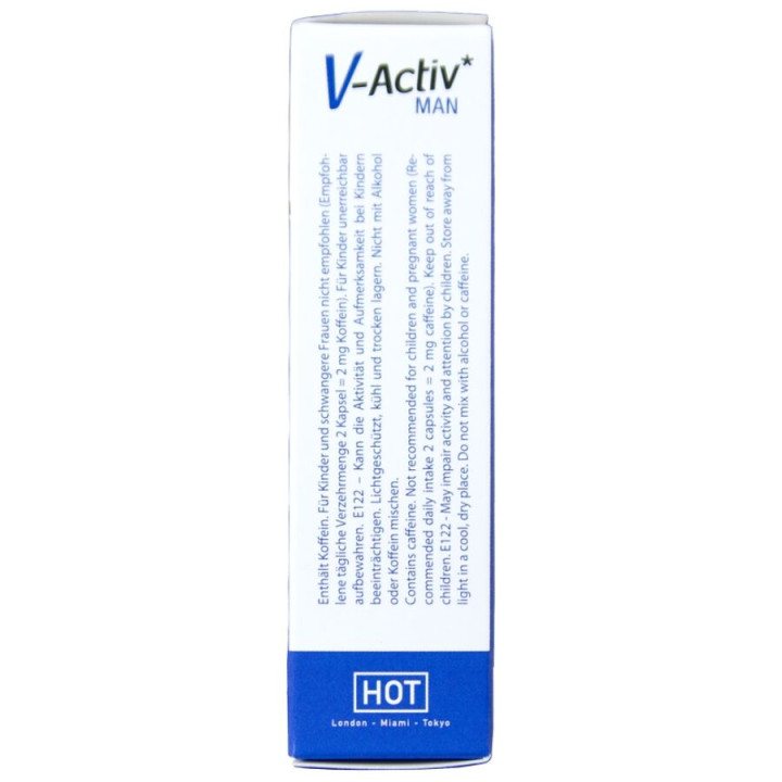 Hot - v-Activ Caps Man 20 Einheiten