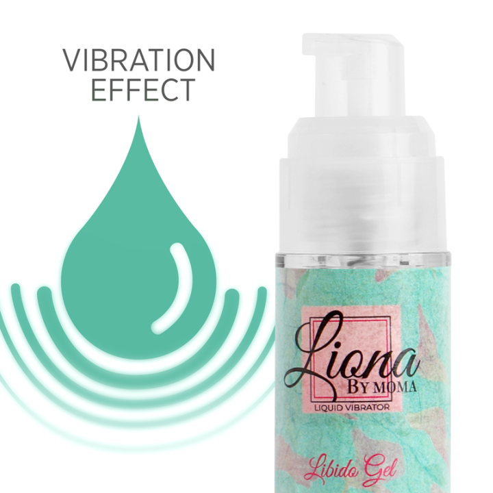 Liona by Moma - Vibratore Liquido Libido Gel 15 ml