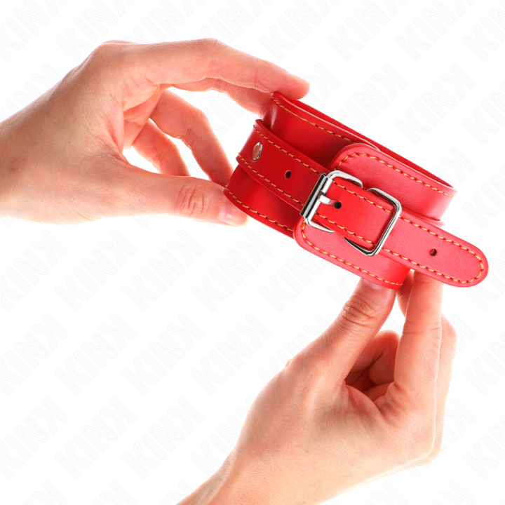 Kink - Resistenza da Polso Sottile Rosso Regolabile 21-33 cm