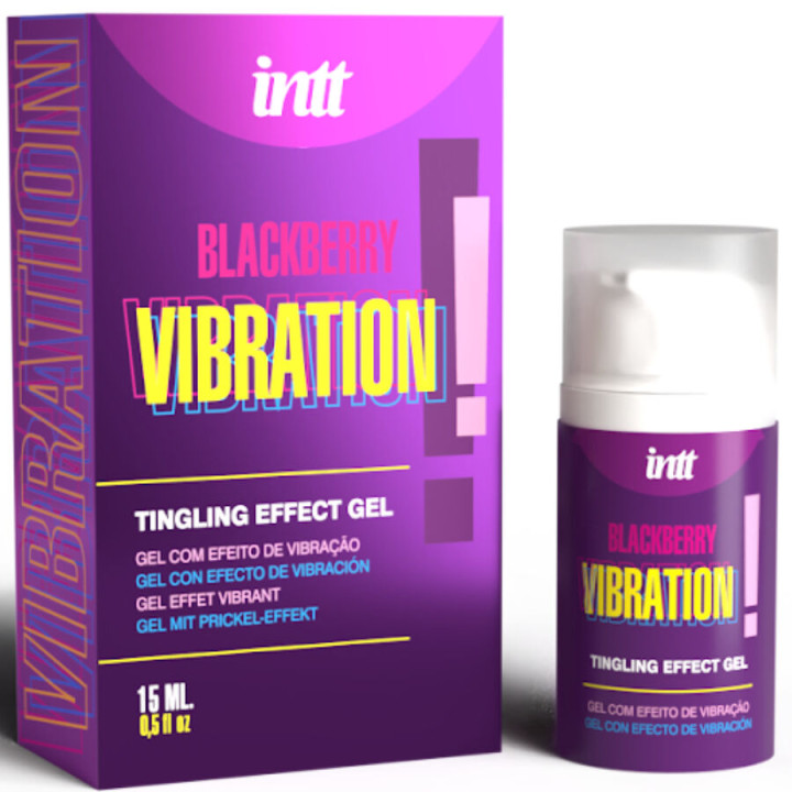 Intt Releases - Gel Vibrant Liquide Saveur Mûre 15 ml
