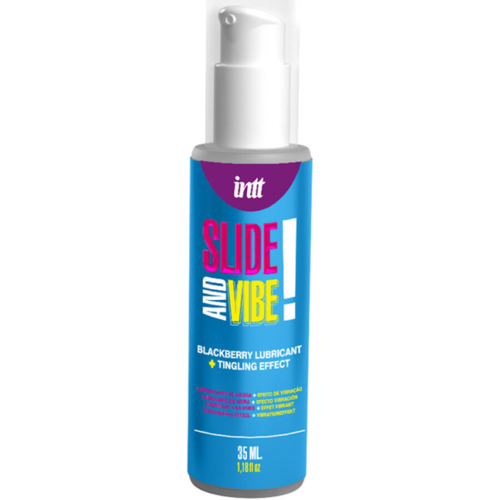 Intt Releases - Lubrifiant Vibrant à Base d'Eau Kissable 35 ml